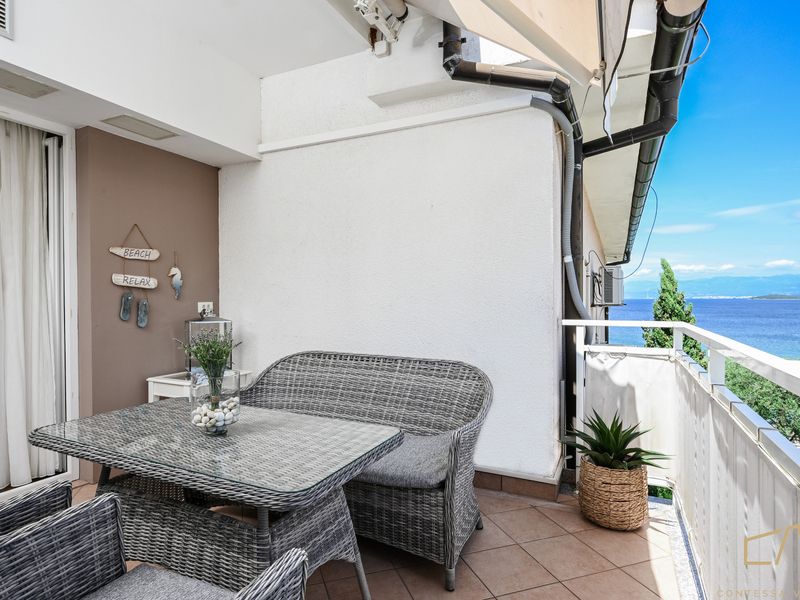 Modern Apartment Balu 16 in the beachfront villa on Krk