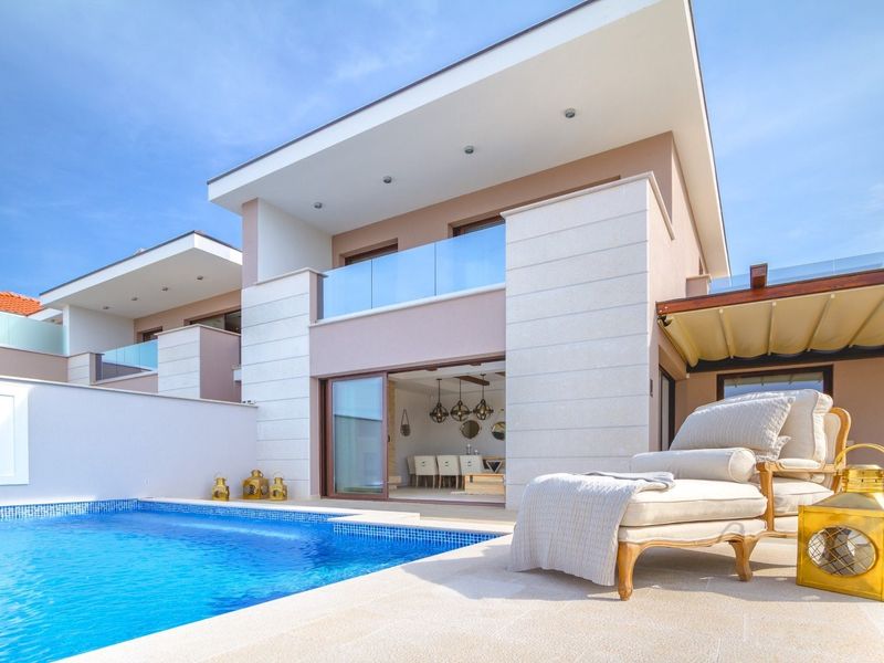Seafront Villa Prova 1 with a sea view, indoor & outdoor pool on Krk