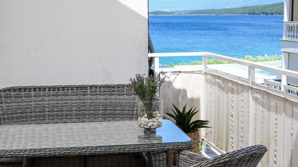 Modern Apartment Balu 16 in the beachfront villa on Krk