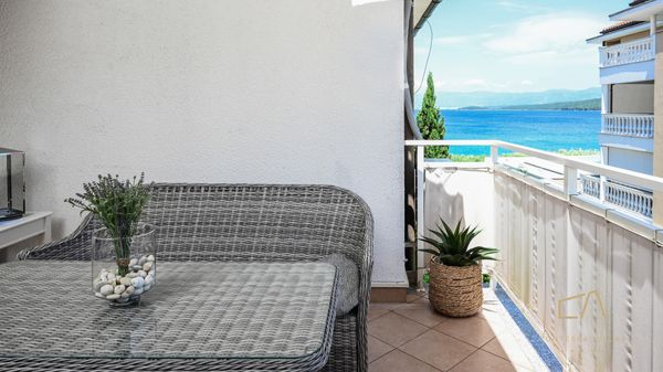 Modern Apartment Balu 16 in the beachfront villa on Krk