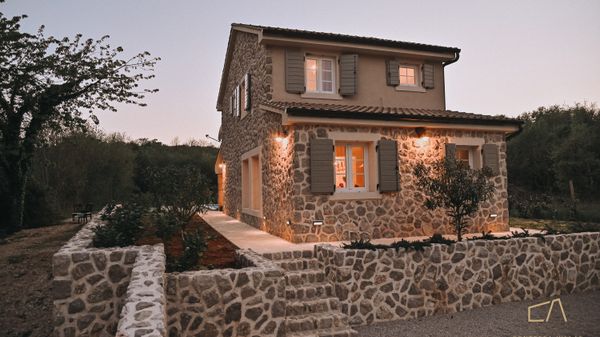 Bezaubernde Villa Pepina mit rustikalem Hauch und Pool auf Krk