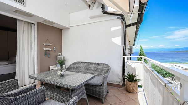 Modern Apartment Balu 16 in the beachfront villa on Krk
