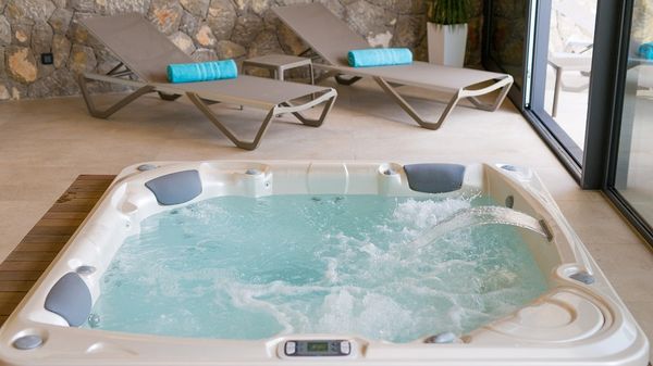 Stone Villa Jerini House with an outdoor pool and wellness on Krk