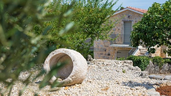 Stone Villa Jerini House with an outdoor pool and wellness on Krk