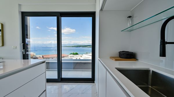 Luxury Penthouse Mia with panoramic sea view