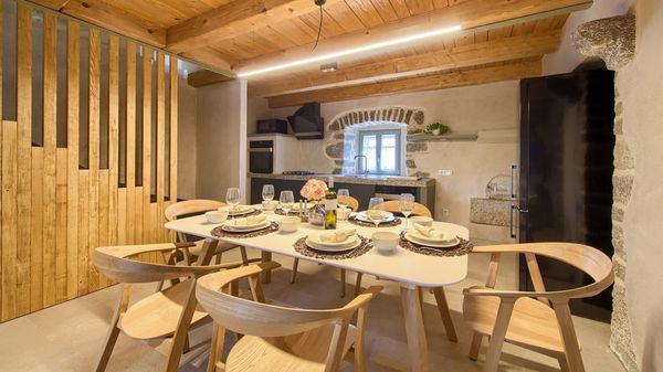 Stone Villa Jerini House with an outdoor pool and wellness on Krk