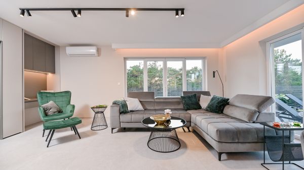 Modern apartment Lacrima 4 in villa with a pool on Krk