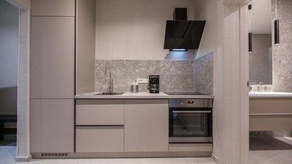 Moderne Ferienwohnung Lacrima 3 in der Villa mit Pool auf Krk