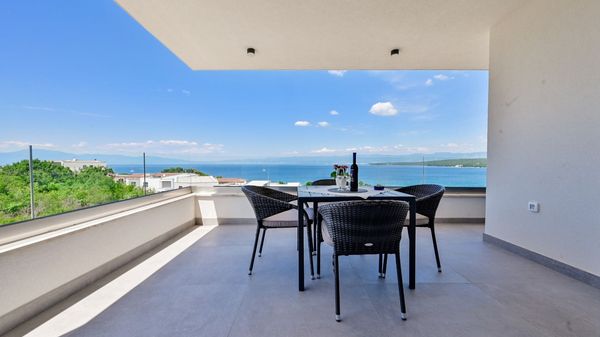 Wohnung Lena 2 mit Meerblick und Pool