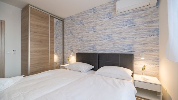 Premium apartment Loma 3 with a pool and garden on Krk