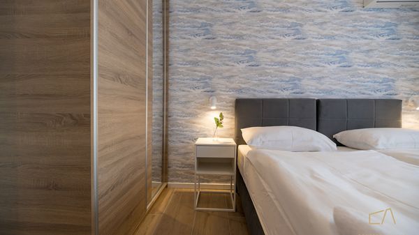 Premium apartment Loma 3 with a pool and garden on Krk