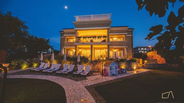 Stilvolle Ferienwohnung Luce 3 am Meer auf Krk