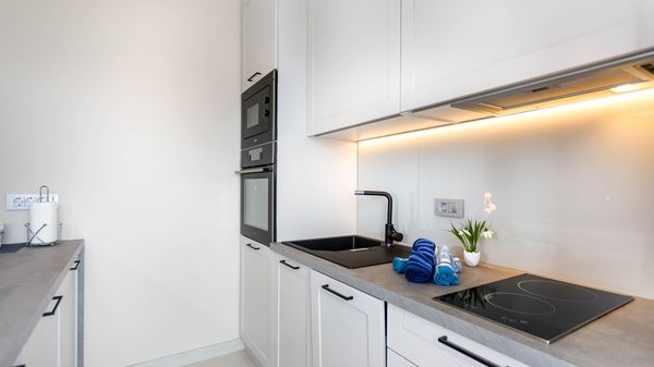 Elegantan apartman Navy s pogledom na more u mirnom selu na Krku
