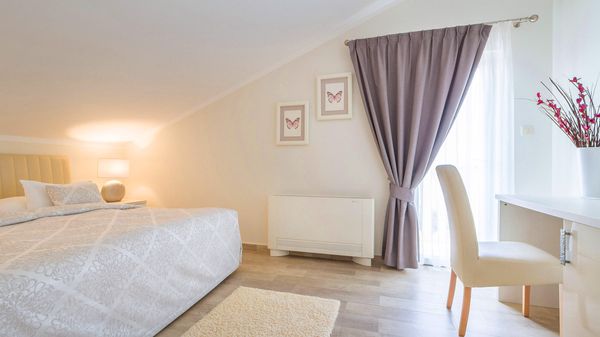 Elegante Ferienwohnung Mande 5 mit Meerblick in der Villa auf Krk