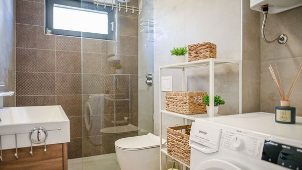 Apartman Blue Sea s pogledom na more i bazenom