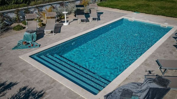 Apartman Blue Sea s pogledom na more i bazenom