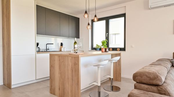 Apartman Blue Sea s pogledom na more i bazenom