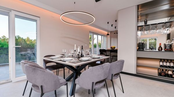Modern apartment Lacrima 4 in villa with a pool on Krk