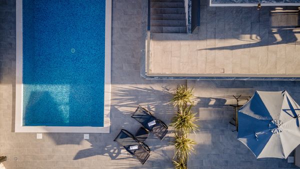 Luxus Apartment Lacrima 5 mit Pool und Meerblick