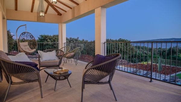 Luxury Villa Seven 4 with a beautiful sea view and private pool