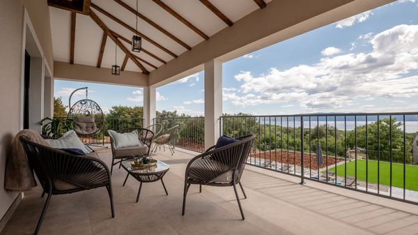 Luxury Villa Seven 4 with a beautiful sea view and private pool