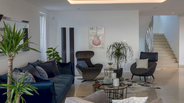 The Grand View Villa with a heated pool, gym & wellness zone on Krk
