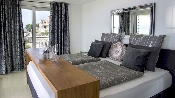 The Grand View Villa with a heated pool, gym & wellness zone on Krk