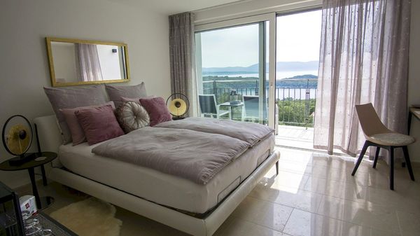The Grand View Villa with a heated pool, gym & wellness zone on Krk