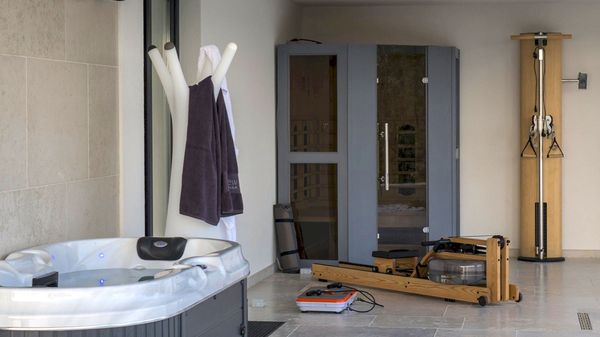 The Grand View Villa with a heated pool, gym & wellness zone on Krk