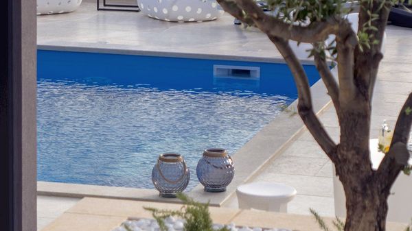 The Grand View Villa with a heated pool, gym & wellness zone on Krk