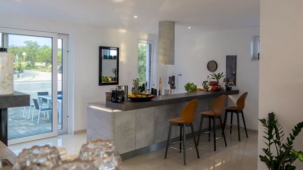 The Grand View Villa with a heated pool, gym & wellness zone on Krk