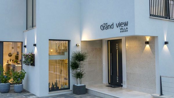 The Grand View Villa with a heated pool, gym & wellness zone on Krk