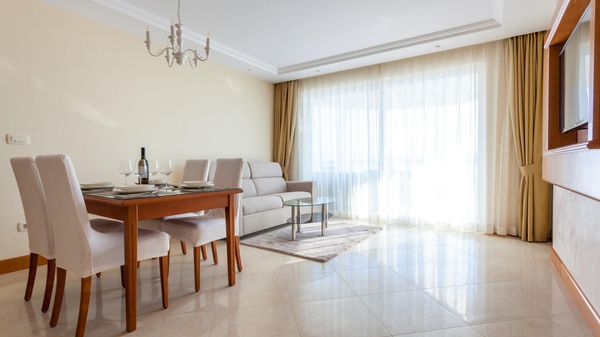 Elegant luxury apartment Tunera 2 in a villa with a pool on Krk