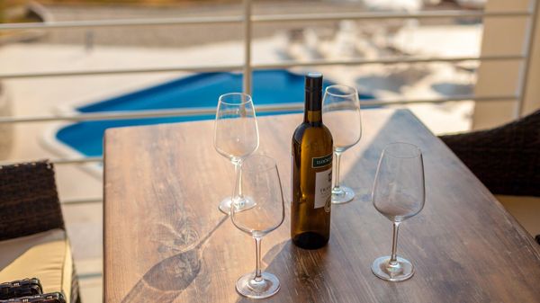 Modern luxury apartment Tunera 3 in a villa by the sea on Krk