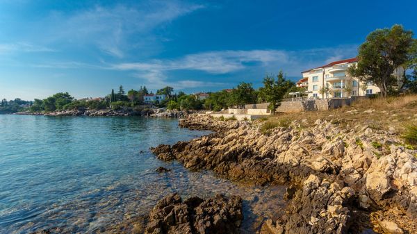 Luxus-Ferienwohnung Tunera 5 am Meer, mit Aussicht, auf Krk