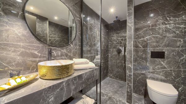 Ekskluzivan studio apartman S6 u Villi Curiera s bazenom na Krku