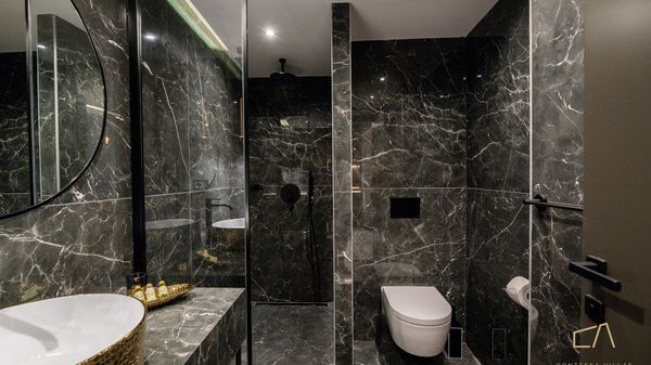 Ekskluzivan studio apartman S6 u Villi Curiera s bazenom na Krku