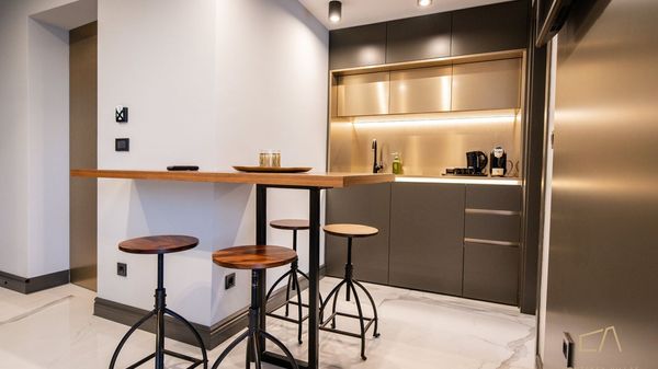 Schöne Ferienwohnung Studio S1 in der Villa Curiera mit Pool auf Krk