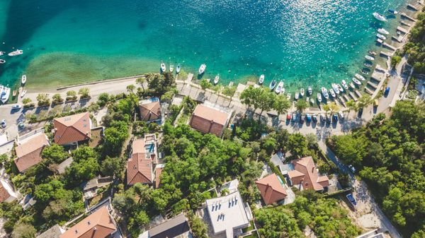 Stunning Villa Grace with a sea view and a pool in Jadranovo