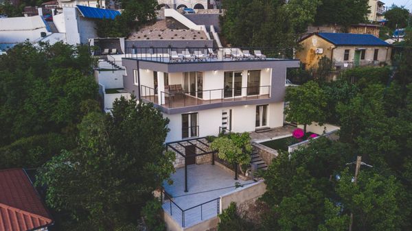 Stunning Villa Grace with a sea view and a pool in Jadranovo