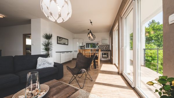 Stunning Villa Grace with a sea view and a pool in Jadranovo