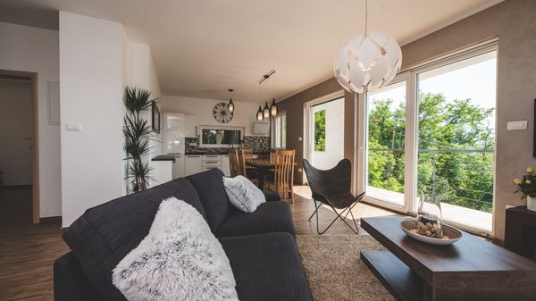 Stunning Villa Grace with a sea view and a pool in Jadranovo