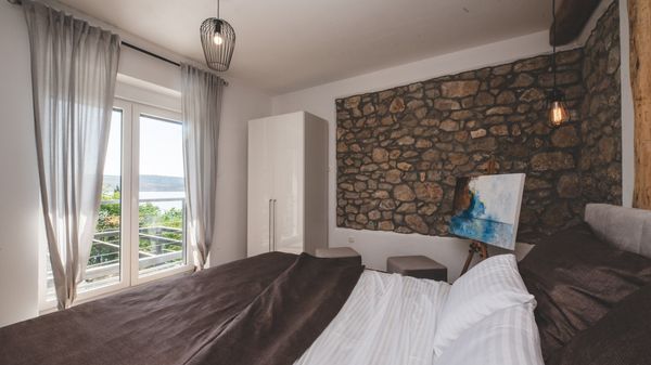 Stunning Villa Grace with a sea view and a pool in Jadranovo