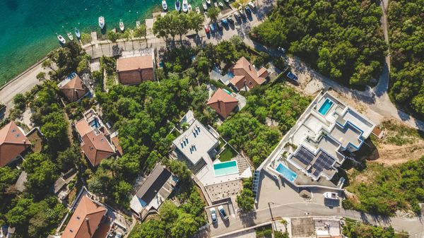 Stunning Villa Grace with a sea view and a pool in Jadranovo