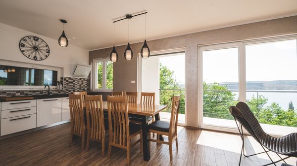 Stunning Villa Grace with a sea view and a pool in Jadranovo