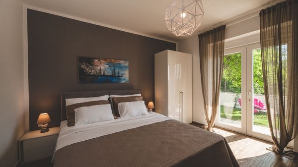 Stunning Villa Grace with a sea view and a pool in Jadranovo