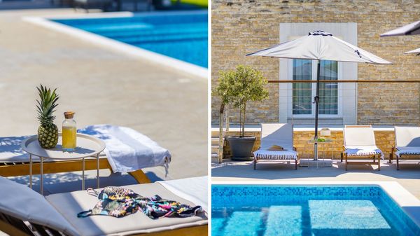 Villa Mabella -Vila s velikim privatnim bazenom, fitness salom, dječjom igraonicom i biljarom