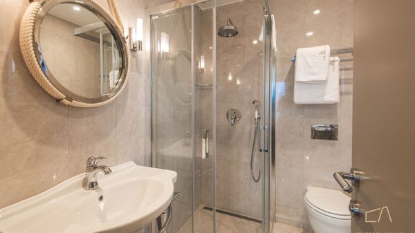 Beachfront Villa Marconica with a sea view and a pool on Krk