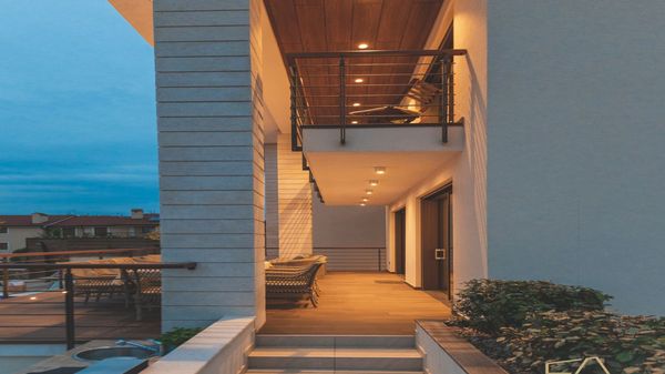 Beachfront Villa Marconica with a sea view and a pool on Krk
