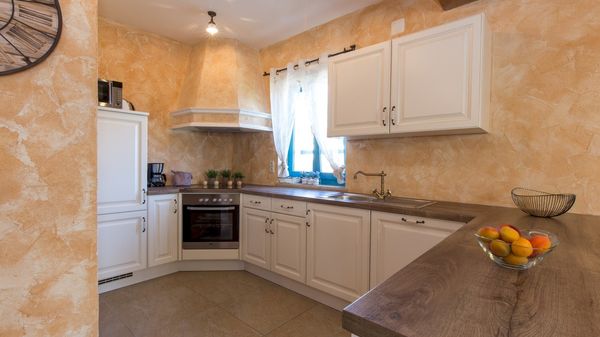 Traditional style Villa Maša with a pool and a 'tavern' on Krk